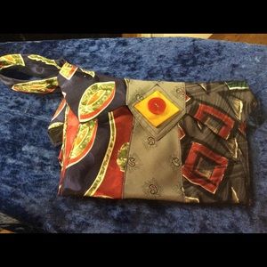 Tie Art Custom Loop Handbag UNIQUE Collectible